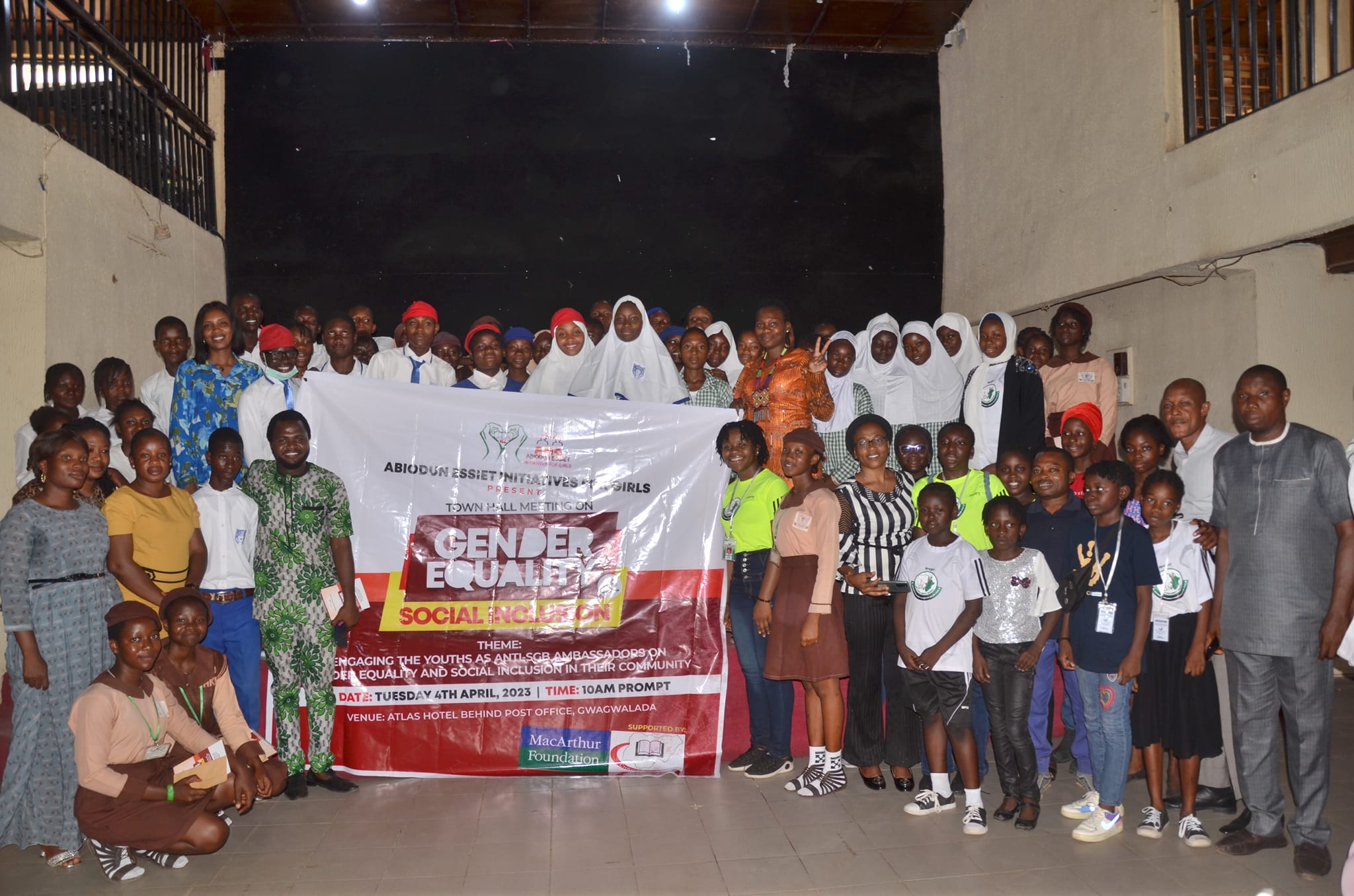 AEIG HOLDS A TOWN HALL MEETING FOR ANTI-SGBV AMBASSADORS 